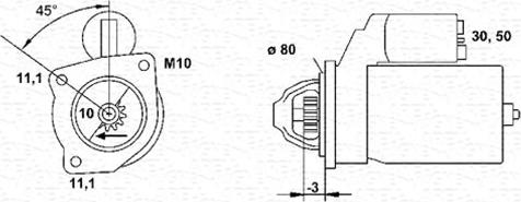 Magneti Marelli 944251059010 - Démarreur cwaw.fr