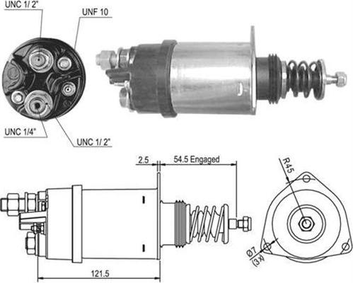 Magneti Marelli 940113050506 - Contacteur, démarreur cwaw.fr