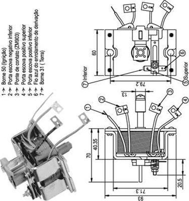 Magneti Marelli 940113050339 - Contacteur, démarreur cwaw.fr