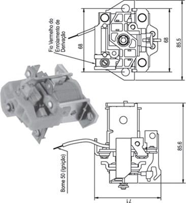 Magneti Marelli 940113050336 - Contacteur, démarreur cwaw.fr