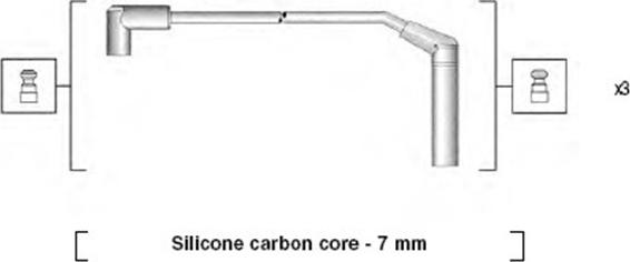 Magneti Marelli 941365090932 - Kit de câbles d'allumage cwaw.fr