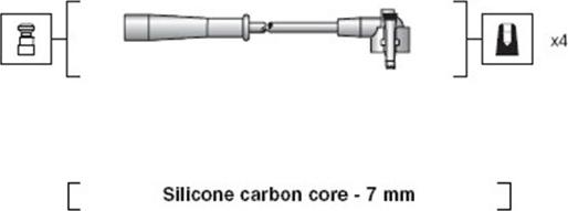 Magneti Marelli 941318111038 - Kit de câbles d'allumage cwaw.fr