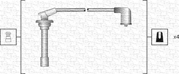 Magneti Marelli 941318111104 - Kit de câbles d'allumage cwaw.fr