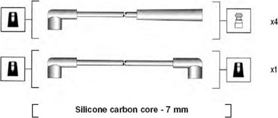 Magneti Marelli 941385010936 - Kit de câbles d'allumage cwaw.fr