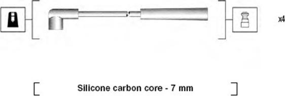 Magneti Marelli 941295050877 - Kit de câbles d'allumage cwaw.fr