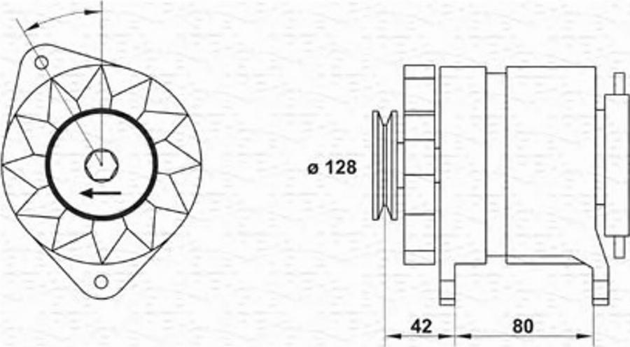 Magneti Marelli 943346097010 - Alternateur cwaw.fr