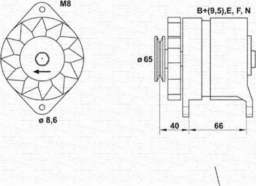 Magneti Marelli 943346026010 - Alternateur cwaw.fr