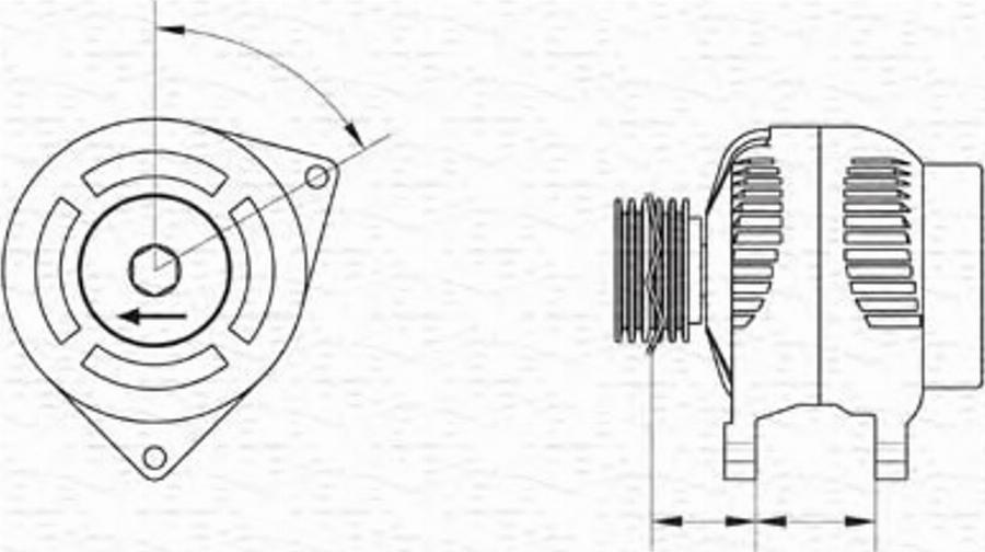 Magneti Marelli 943355195010 - Alternateur cwaw.fr