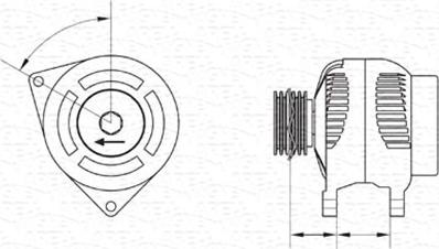 Magneti Marelli 943355230010 - Alternateur cwaw.fr