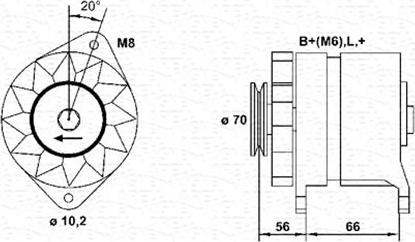 Magneti Marelli 943356948010 - Alternateur cwaw.fr