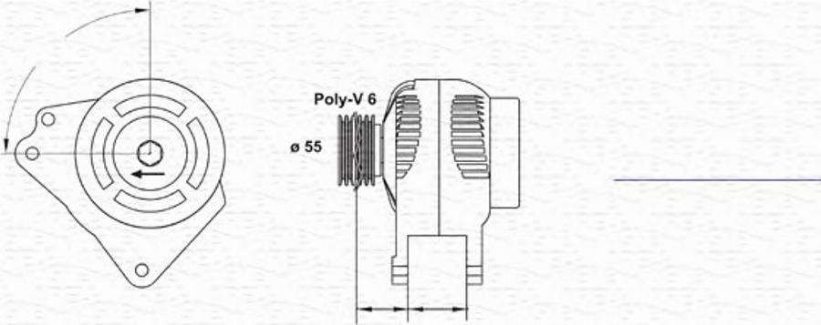 Magneti Marelli 943356954010 - Alternateur cwaw.fr