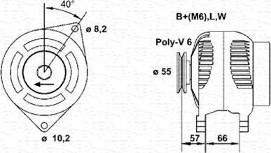 Magneti Marelli 943356961010 - Alternateur cwaw.fr