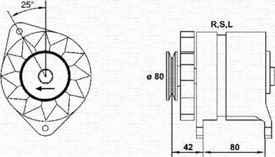 Magneti Marelli 943356921010 - Alternateur cwaw.fr