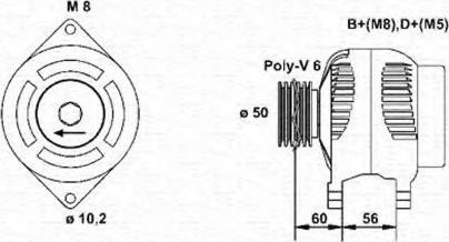 Magneti Marelli 943356539010 - Alternateur cwaw.fr