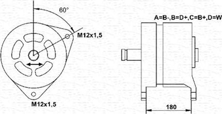 Magneti Marelli 943356258010 - Alternateur cwaw.fr