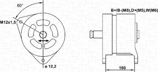 Magneti Marelli 943356267010 - Alternateur cwaw.fr