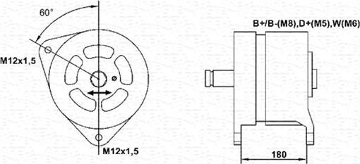 Magneti Marelli 943356226010 - Alternateur cwaw.fr