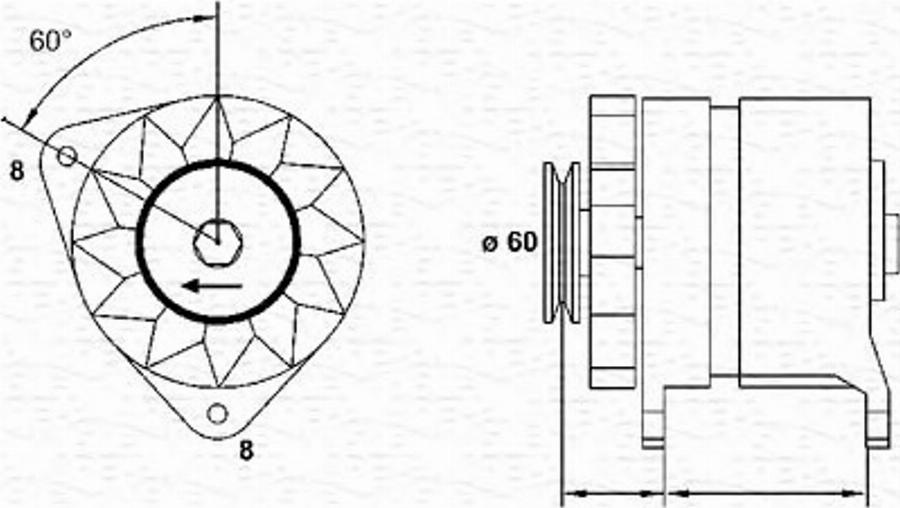 Magneti Marelli 943356746010 - Alternateur cwaw.fr