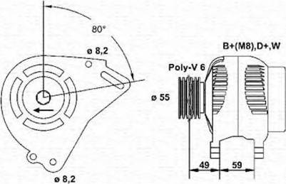 Magneti Marelli 943356789010 - Alternateur cwaw.fr