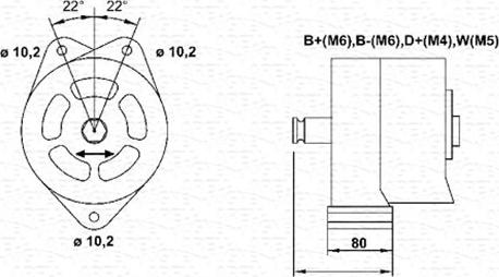 Magneti Marelli 943357257010 - Alternateur cwaw.fr