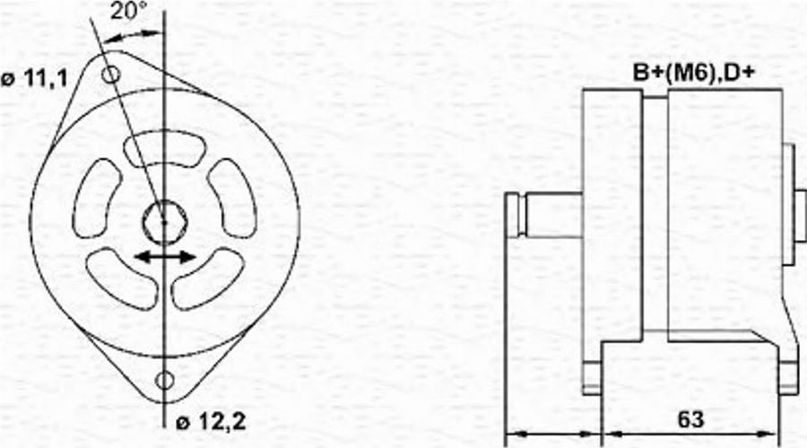 Magneti Marelli 943 35 777 201 0 - Alternateur cwaw.fr