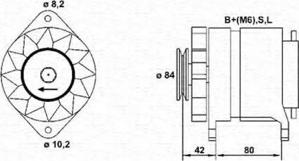 Magneti Marelli 943311380010 - Alternateur cwaw.fr