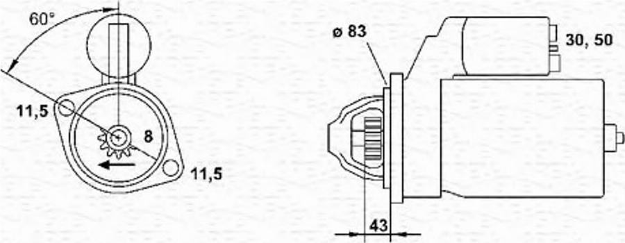 Magneti Marelli 943241037010 - Démarreur cwaw.fr