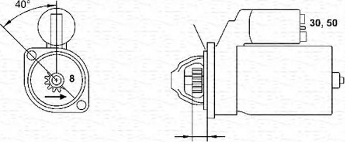 Magneti Marelli 943241143010 - Démarreur cwaw.fr