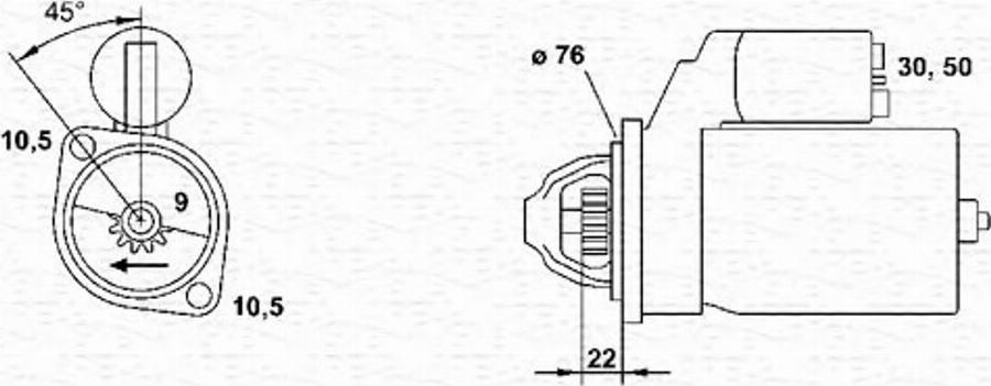 Magneti Marelli 943241167010 - Démarreur cwaw.fr