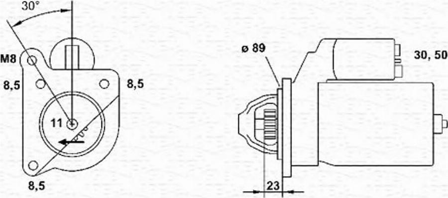 Magneti Marelli 943251442010 - Démarreur cwaw.fr