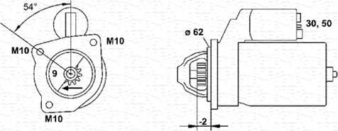 Magneti Marelli 943251466010 - Démarreur cwaw.fr