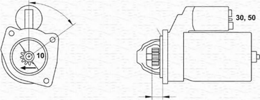 Magneti Marelli 943251462010 - Démarreur cwaw.fr