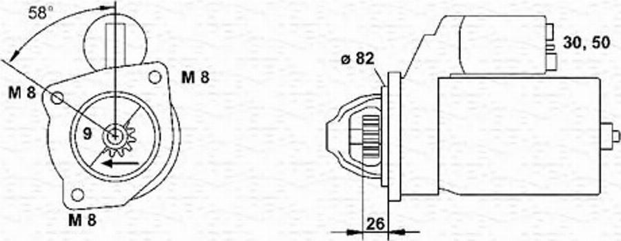 Magneti Marelli 943251487010 - Démarreur cwaw.fr