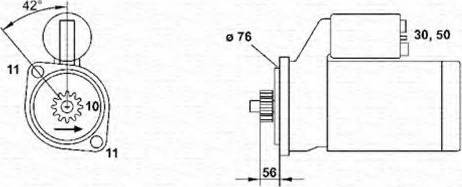 Magneti Marelli 943251434010 - Démarreur cwaw.fr