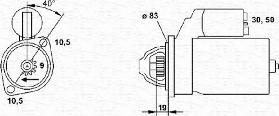 Magneti Marelli 943251697010 - Démarreur cwaw.fr