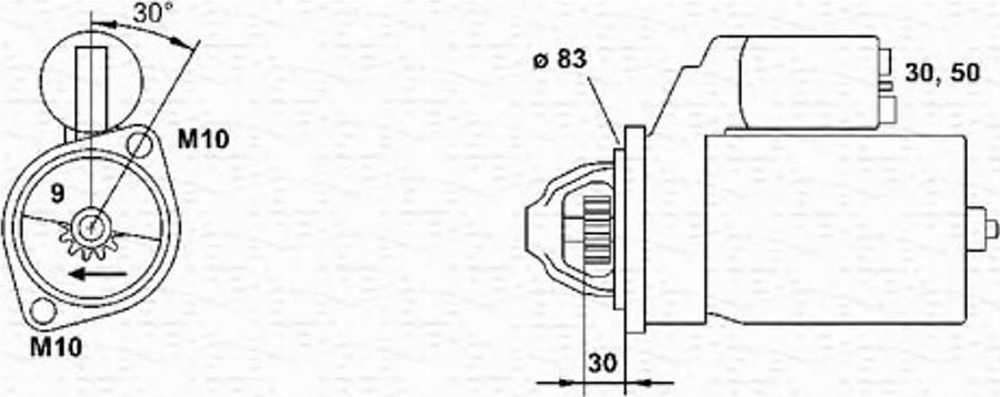 Magneti Marelli 943251674010 - Démarreur cwaw.fr