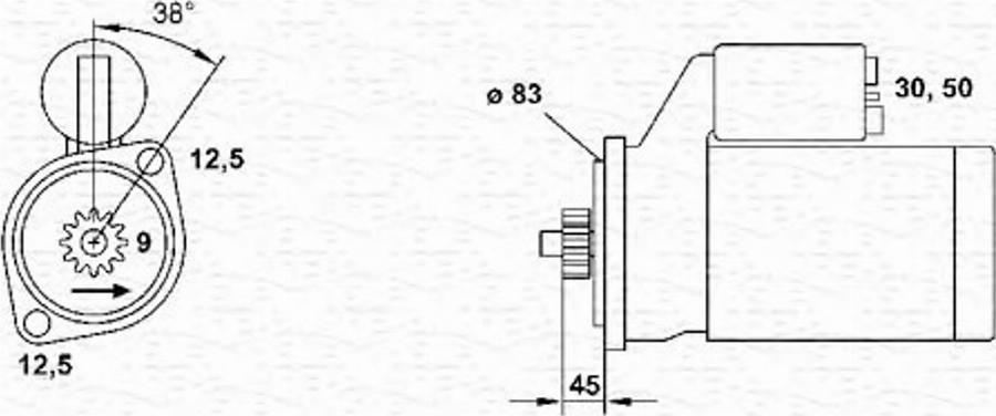 Magneti Marelli 943251675010 - Démarreur cwaw.fr