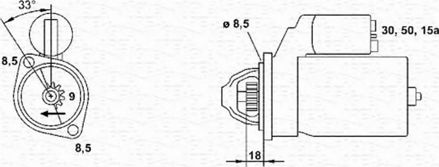 Magneti Marelli 943251048010 - Démarreur cwaw.fr