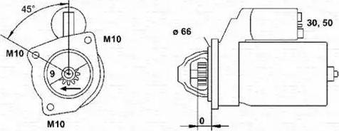 Magneti Marelli 943251107010 - Démarreur cwaw.fr