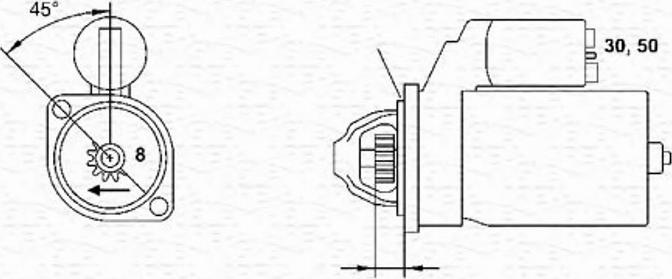 Magneti Marelli 943251896010 - Démarreur cwaw.fr