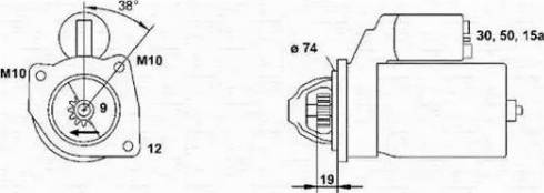 Magneti Marelli 943251885010 - Démarreur cwaw.fr