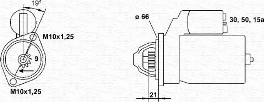 Magneti Marelli 943251887010 - Démarreur cwaw.fr