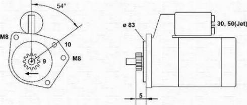 Magneti Marelli 943251340010 - Démarreur cwaw.fr