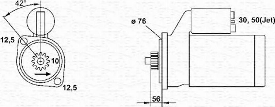 Magneti Marelli 943251327010 - Démarreur cwaw.fr