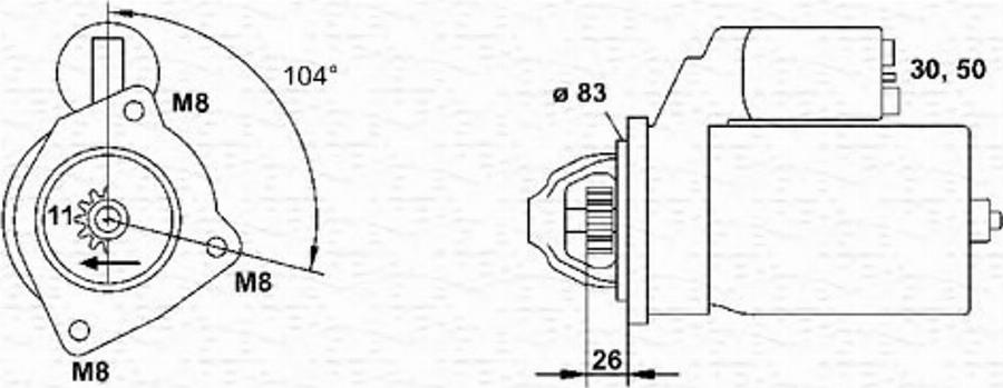 Magneti Marelli 943251287010 - Démarreur cwaw.fr