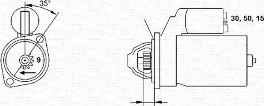 Magneti Marelli 943251220010 - Démarreur cwaw.fr