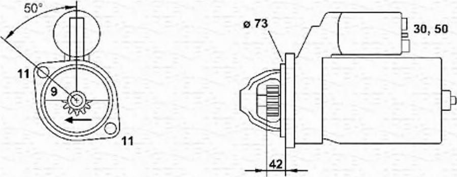 Magneti Marelli 943253138010 - Démarreur cwaw.fr