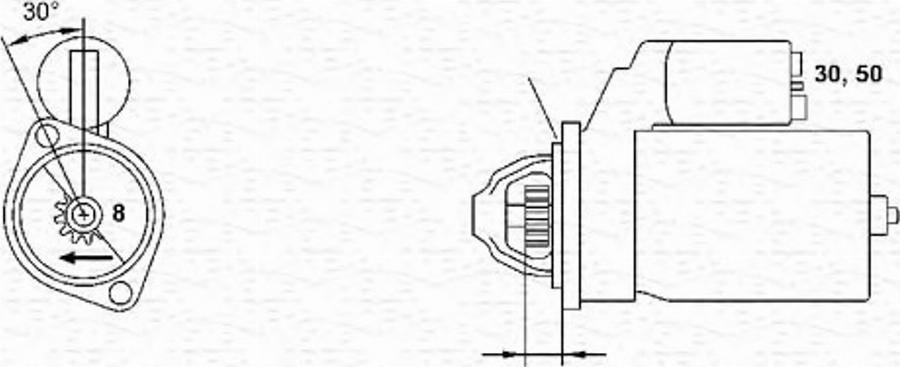 Magneti Marelli 943253215010 - Démarreur cwaw.fr