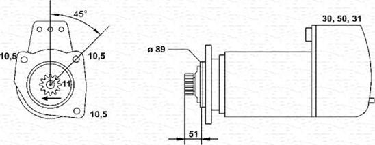 Magneti Marelli 943252203010 - Démarreur cwaw.fr