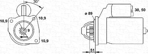 Magneti Marelli 943252235010 - Démarreur cwaw.fr